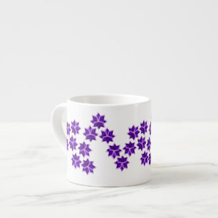 LAVENDAR WISH FLOWER TEACUPS OR EXPRESSO MUGS