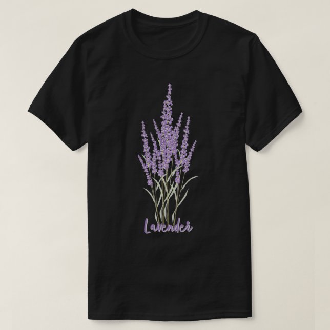 Lavender 1 T-Shirt (Design Front)