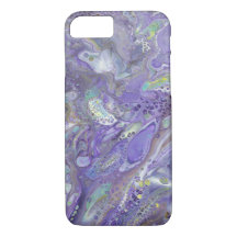 Lavender Abstract iPhone Case - "Naomi"