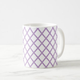 Lavender Abstract Modern Art Coffee Mug