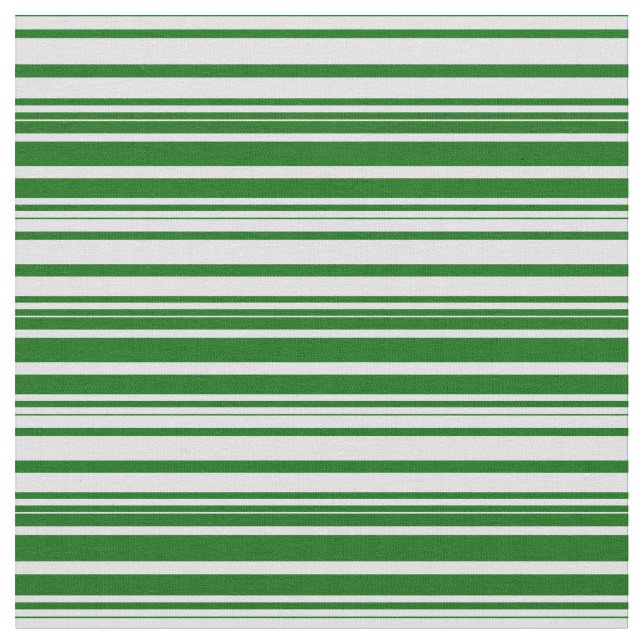 Lavender and Dark Green Striped Pattern Fabric (Close Up)