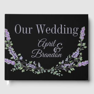 Lavender and Eucalyptus Guest Book