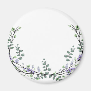 Lavender and Eucalyptus Magnet