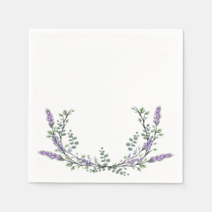 Lavender and Eucalyptus Napkin