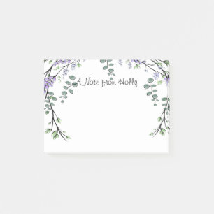 Lavender and Eucalyptus Post-it Notes