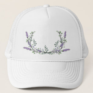 Lavender and Eucalyptus Trucker Hat
