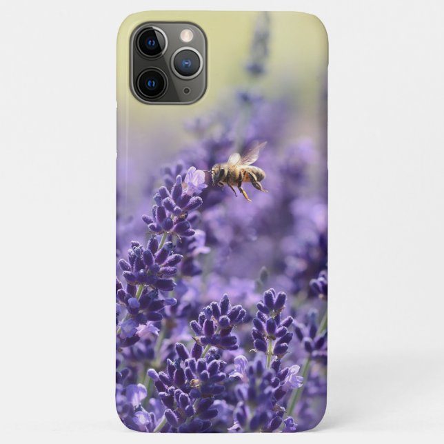 Lavender and Honey Bee Case-Mate iPhone Case (Back)