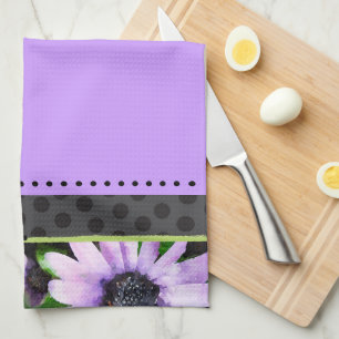 Lavender and Lace kitchen towel