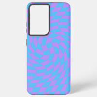 Lavender and Light Blue Chequered Pattern