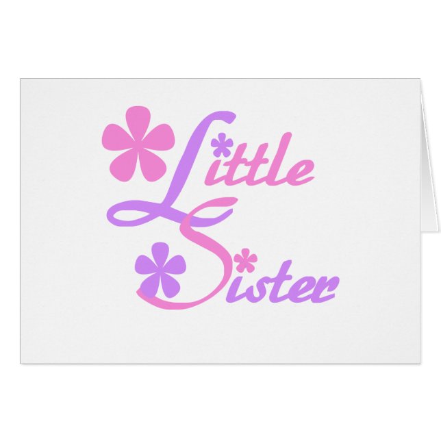 Lavender and Pink Little Sister (Front Horizontal)