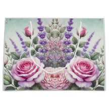 Lavender and Rose Garden Gift Bag