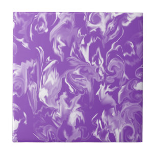 lavender and white -T- Tile