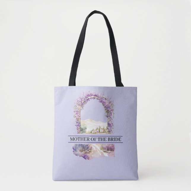 Lavender Arbor Tote Bag (Front)
