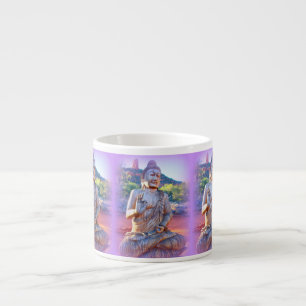 lavender aura buddhas espresso cup