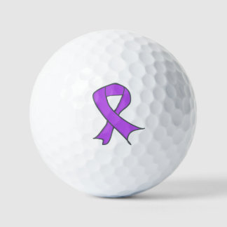 Lavender Awareness Loop as Symbol Golf Balls