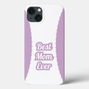Lavender Best Mum Ever iPhone Case