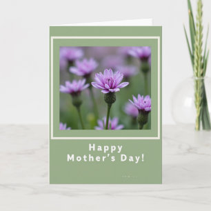 Lavender Blossom Mothers Day Card