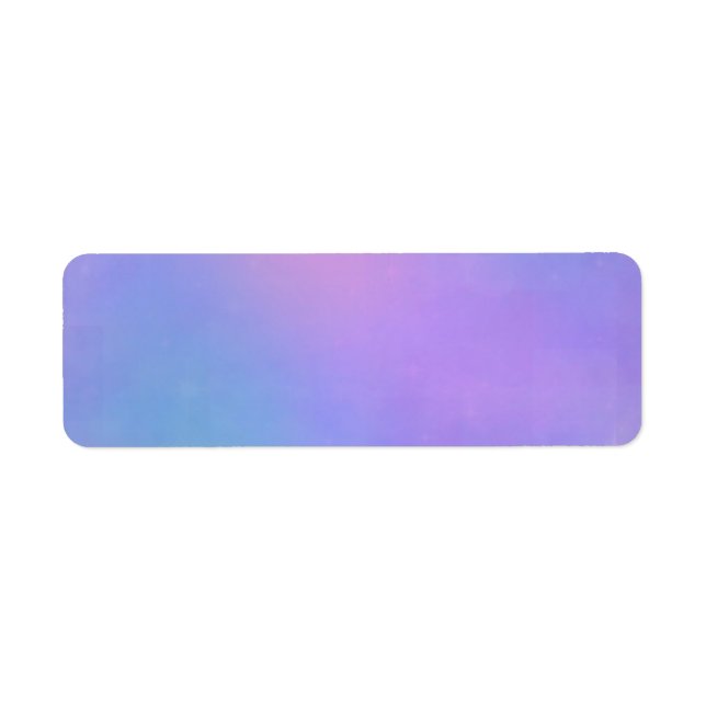 Lavender, Blue and Pink Address Labels  (Front)