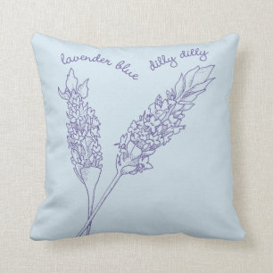 Lavender Blue Dilly Dilly Cushion