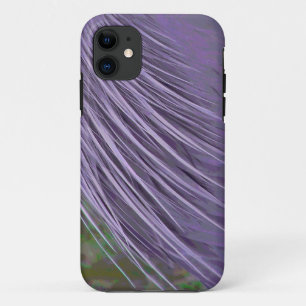 Lavender Blue Feathers iPhone 11 Case