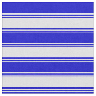 Lavender & Blue Lines Fabric