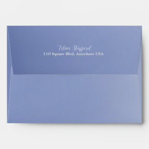 Lavender Blue Spring Lilacs Love Cherish Matching  Envelope