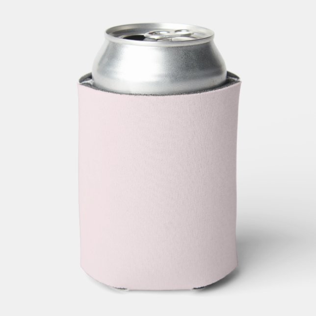 Lavender Blush Solid Colour  Can Cooler (Can Front)