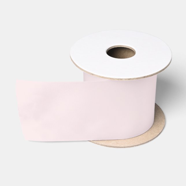 Lavender Blush Solid Colour  Satin Ribbon (Spool)