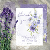 Lavender Boho A Little Wildflower Baby Sprinkle