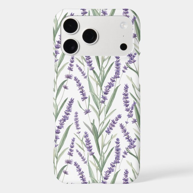 Lavender Botanical Pattern (Back)