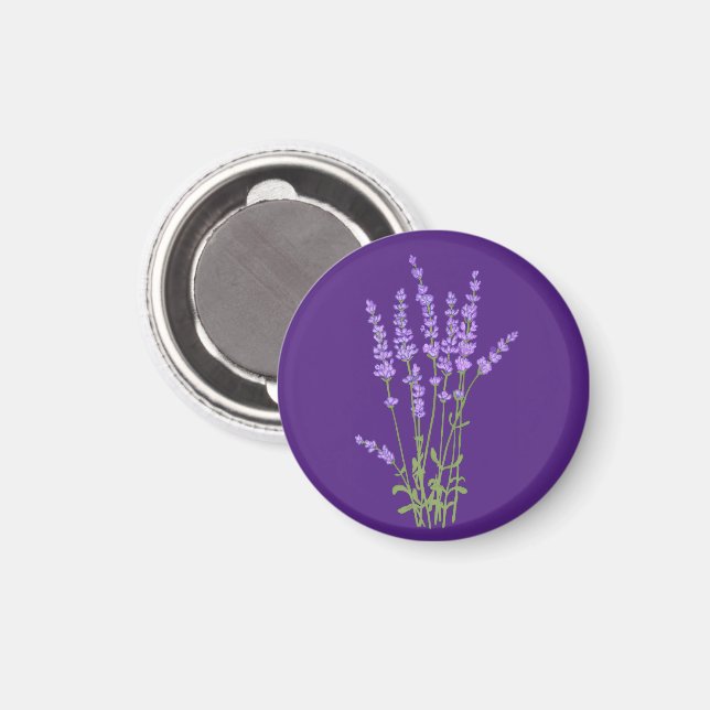 Lavender bouquet. magnet (Front/Back)