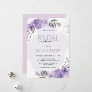  Lavender Bridal Shower Invitation