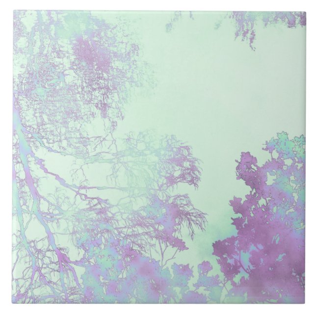 Lavender Broadleaf Glow Tile (Front)