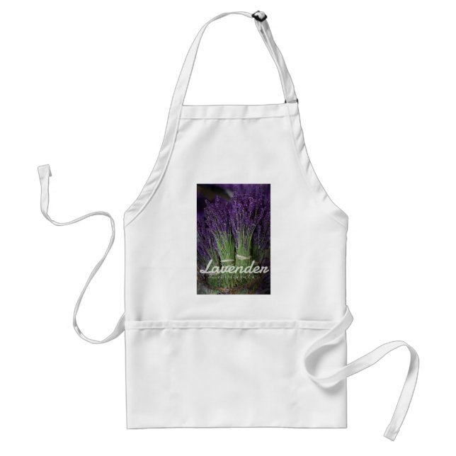 Lavender Bunch Standard Apron (Front)