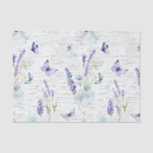 Lavender Butterfly  Tissue Paper
