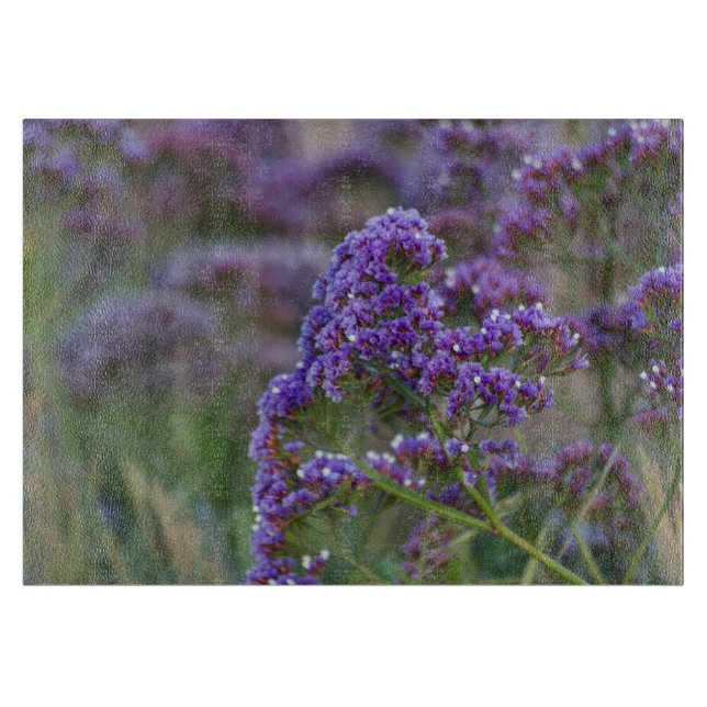 Lavender by the ocean cutting board (Front)