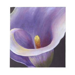 Lavender Calla Lily Notepad