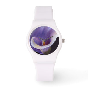 Lavender Calla Lily Watch