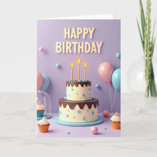 Lavender Celebration Card