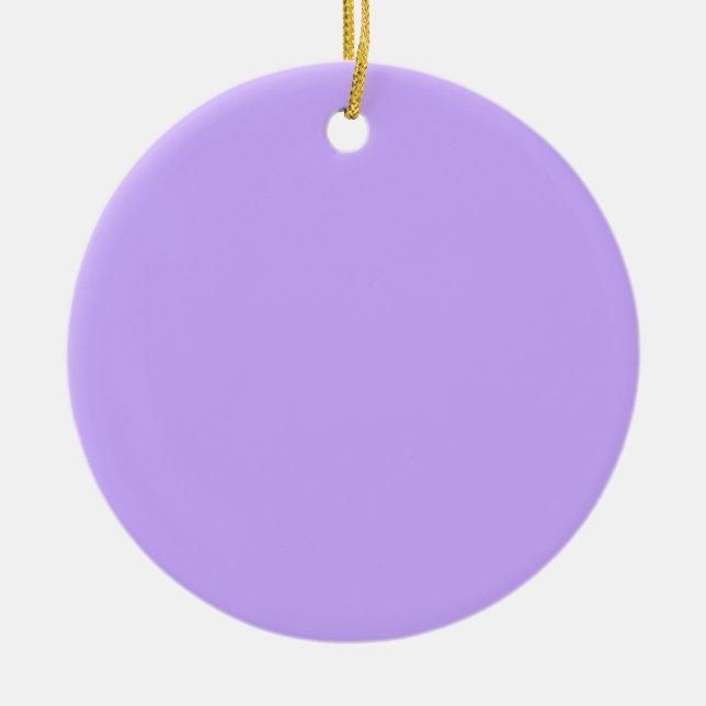 Lavender Ceramic Tree Decoration (Front)