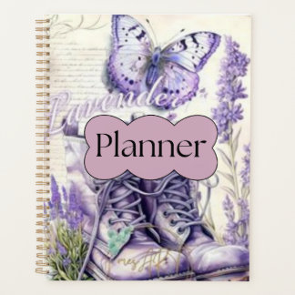 Lavender Charm Planner
