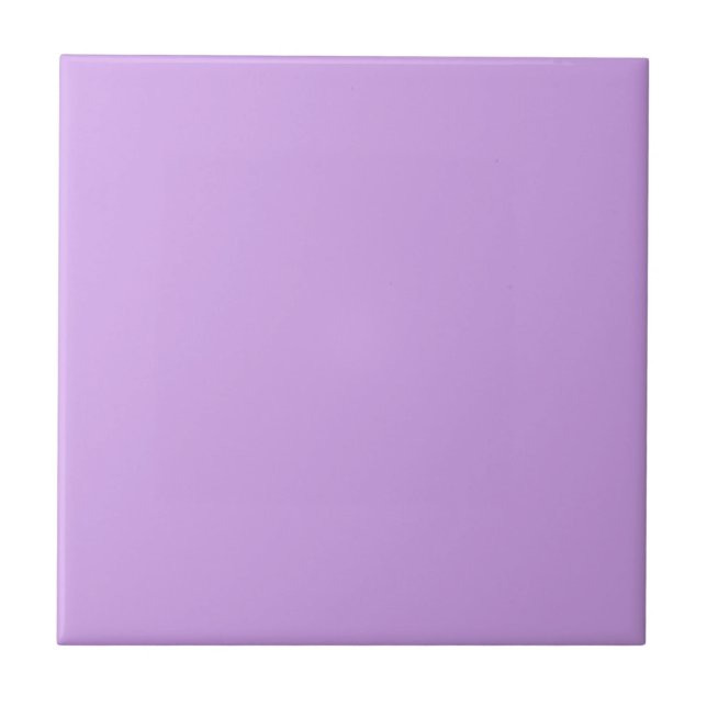 Lavender Colour Ceramic Tile (Front)