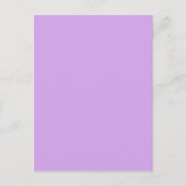 Lavender Colour Postcard (Front)