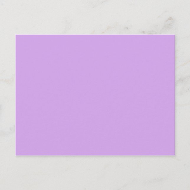 Lavender Colour Postcard (Front)