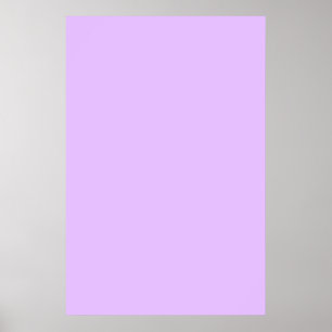 Lavender Colour Poster
