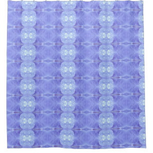 Lavender Crocus 3 Ikat Shower Curtain