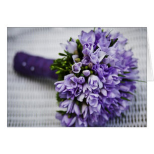 Lavender Crocus Bridal Bouquet