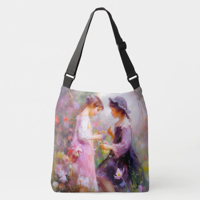 Lavender  crossbody bag (Front)