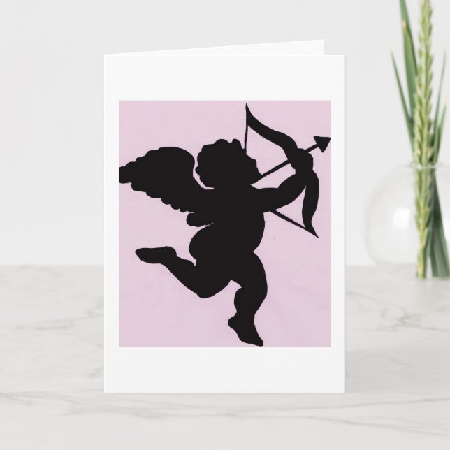 LAVENDER CUPID CARD (Front)