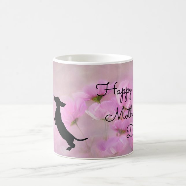 Lavender Dachshund Mother's Day Mug (Center)